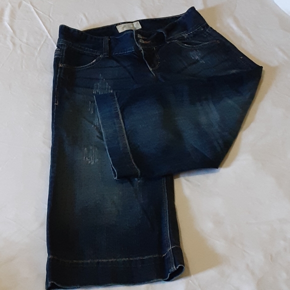Maurice's wide leg capris jeans - Picture 2 of 5